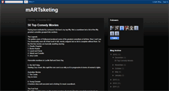 Desktop Screenshot of martsketing.blogspot.com