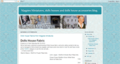Desktop Screenshot of magpies-miniatures.blogspot.com
