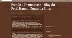 Desktop Screenshot of estadoedemocracia.blogspot.com