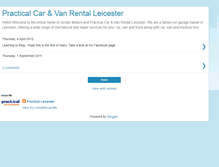 Tablet Screenshot of carandvanhire.blogspot.com