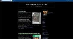 Desktop Screenshot of hungarian-scifi.blogspot.com