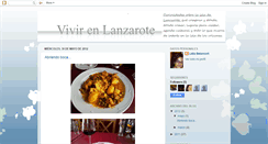 Desktop Screenshot of lanzaroteyyo.blogspot.com