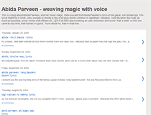 Tablet Screenshot of abida.blogspot.com