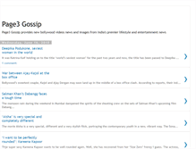 Tablet Screenshot of gossipage3.blogspot.com