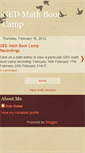 Mobile Screenshot of gedmathbootcamp.blogspot.com