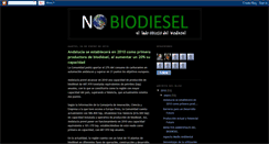 Desktop Screenshot of nobiodiesel.blogspot.com