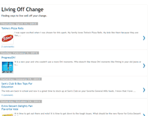 Tablet Screenshot of livingoffchange.blogspot.com