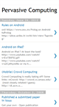 Mobile Screenshot of pervasivecomputing-sloke.blogspot.com