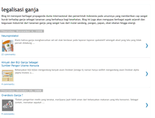 Tablet Screenshot of legalisasiganja.blogspot.com