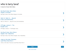 Tablet Screenshot of larrylava.blogspot.com