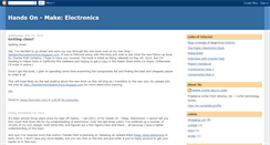Desktop Screenshot of handsonelectronics.blogspot.com