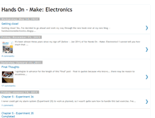 Tablet Screenshot of handsonelectronics.blogspot.com