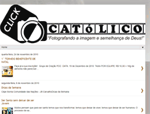 Tablet Screenshot of clickcatolico.blogspot.com