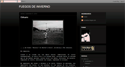 Desktop Screenshot of fuegosdeinvierno.blogspot.com
