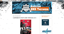 Desktop Screenshot of bmxterrassa.blogspot.com