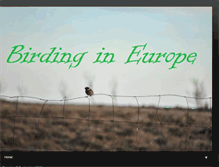 Tablet Screenshot of europebirdspictures.blogspot.com