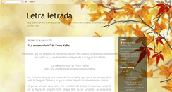 Desktop Screenshot of letraletrada.blogspot.com
