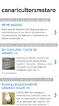 Mobile Screenshot of canaricultorsmataro.blogspot.com
