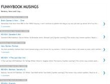 Tablet Screenshot of funnybookmusings.blogspot.com