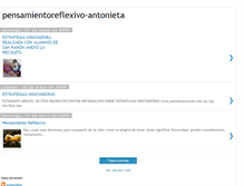 Tablet Screenshot of pensamientoreflexivo-antonieta.blogspot.com
