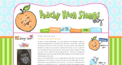 Desktop Screenshot of peachykeenstamps.blogspot.com