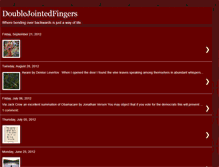 Tablet Screenshot of doublejointedfingers.blogspot.com