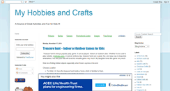 Desktop Screenshot of myhobbies-crafts.blogspot.com