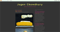 Desktop Screenshot of jogen-chowdhury.blogspot.com