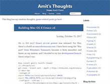 Tablet Screenshot of amitp.blogspot.com