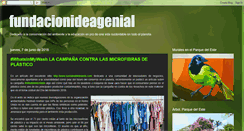 Desktop Screenshot of fundacionideagenial.blogspot.com