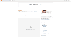 Desktop Screenshot of myworldtour-2010.blogspot.com