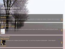 Tablet Screenshot of musicoclasico.blogspot.com