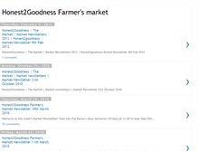 Tablet Screenshot of honest2goodnessfarmersmarket.blogspot.com