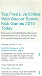 Mobile Screenshot of freeonlinesoccergames.blogspot.com