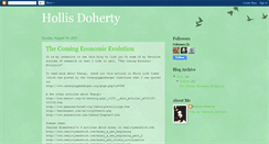 Desktop Screenshot of hollisdoherty.blogspot.com