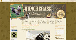 Desktop Screenshot of bunchgrassveterinaryblog.blogspot.com