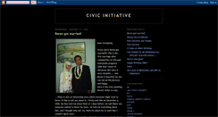 Desktop Screenshot of civicinitiative.blogspot.com