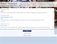 Tablet Screenshot of lantanamusic.blogspot.com