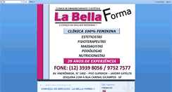 Desktop Screenshot of labellaforma.blogspot.com