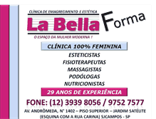 Tablet Screenshot of labellaforma.blogspot.com