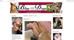 Desktop Screenshot of blogfullofdogs.blogspot.com