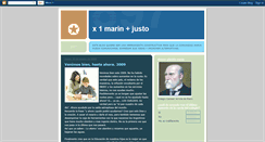 Desktop Screenshot of marinmasjusto.blogspot.com