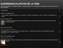 Tablet Screenshot of guerreroselaticosdelavida.blogspot.com
