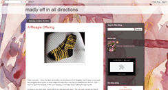 Desktop Screenshot of madlyoffinalldirections.blogspot.com