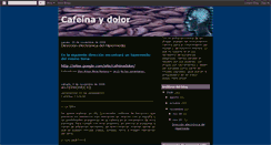Desktop Screenshot of cafeinaydolor.blogspot.com