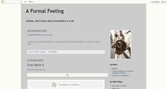 Desktop Screenshot of formalfeeling.blogspot.com