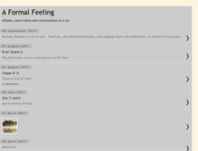 Tablet Screenshot of formalfeeling.blogspot.com