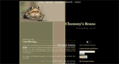 Desktop Screenshot of chummysbeans.blogspot.com