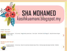 Tablet Screenshot of kasihkuamani.blogspot.com