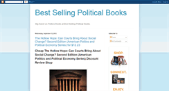 Desktop Screenshot of bestsellingpoliticalbooks.blogspot.com